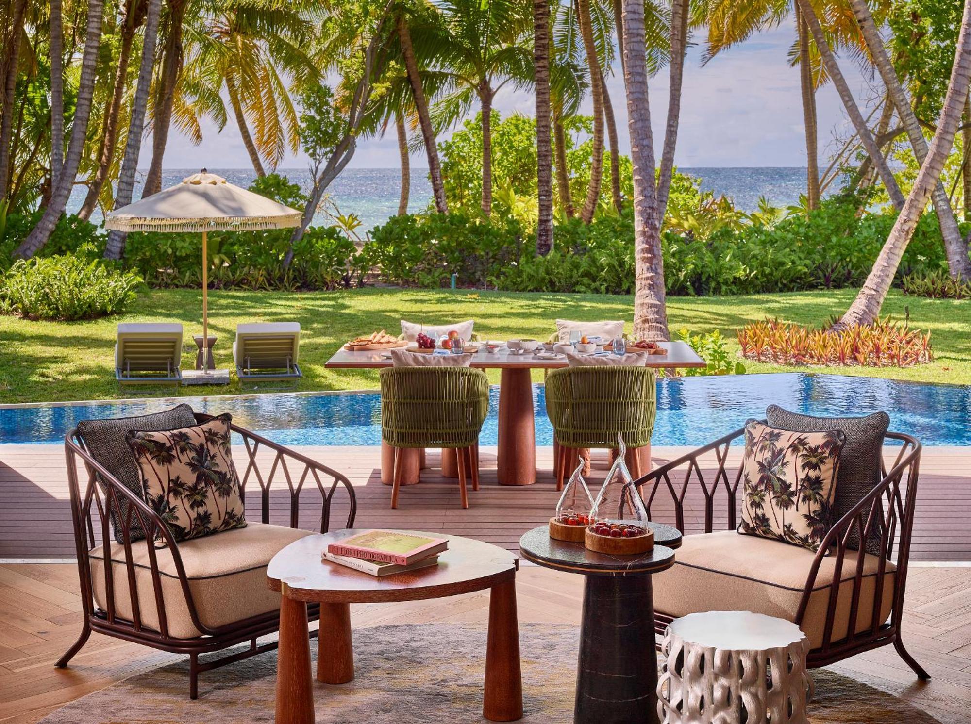 Waldorf Astoria Seychelles Platte Island Hotell Exteriör bild